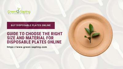 Guide to Choose the Right Size and Material for Disposable Plates Online
