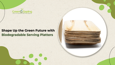 Shape Up the Green Future with Biodegradable Serving Platters